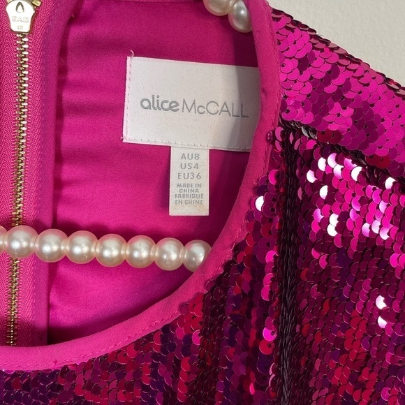 Alice Mccall Electric CutOut Sequin Dress. - Picture 11 of 11